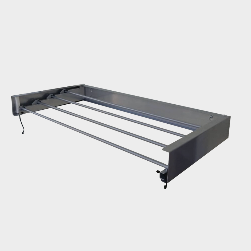 Varal Mágico 60cm 4 Varetas Prata