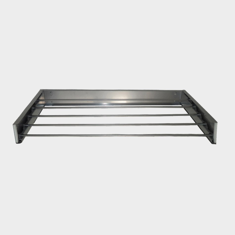 Varal Mágico 90cm 5 Varetas Prata