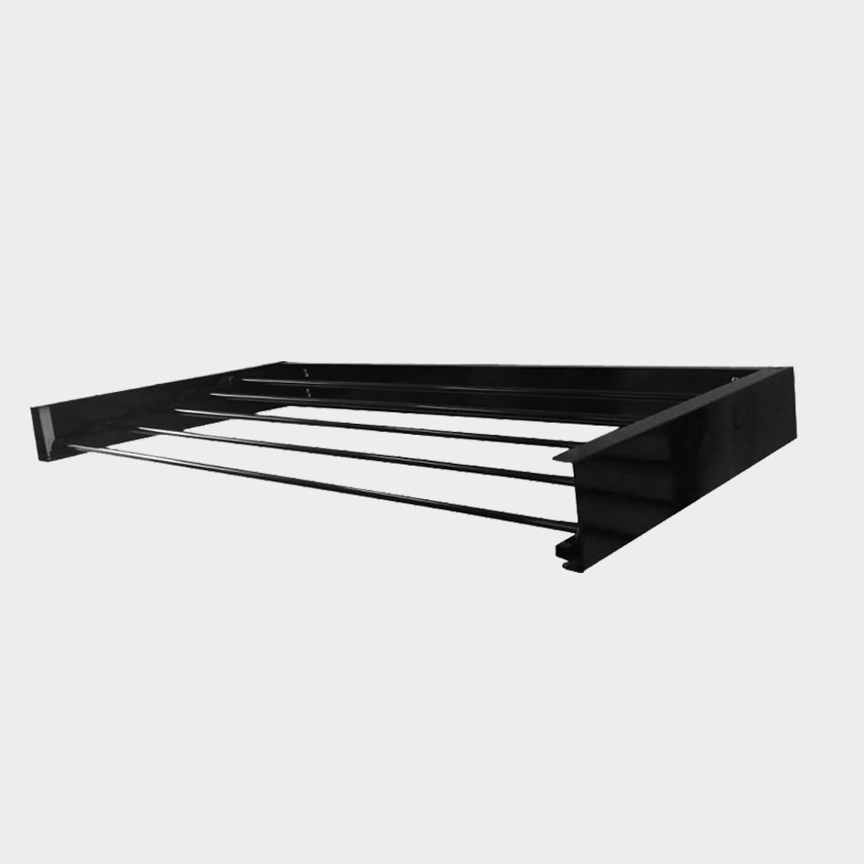 Varal Mágico 90cm 5 Varetas Preto